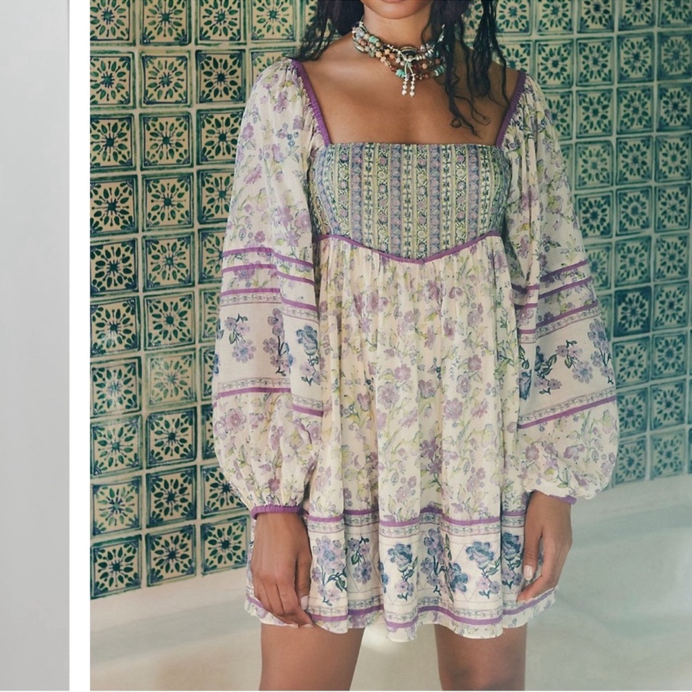 Free People Endless Afternoon Mini Dress